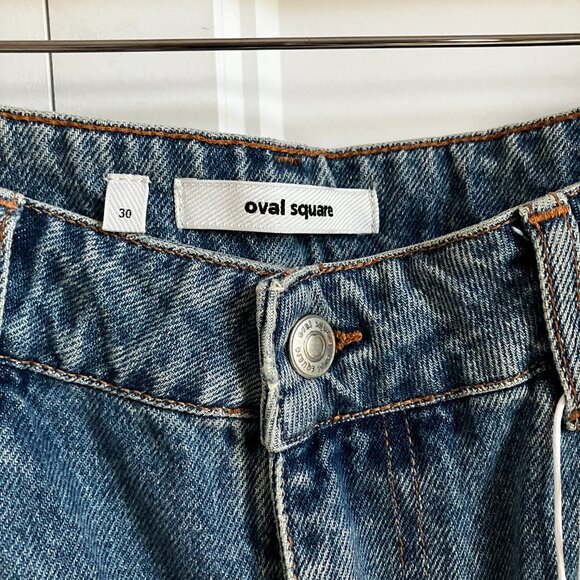 Oval Square Gaucho Jeans - Picture 3 of 8